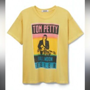 Daydreamer Yellow Tom Petty Graphic Tee